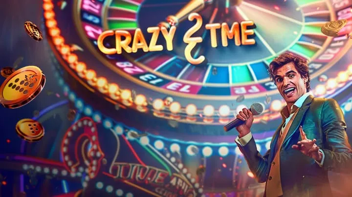 67BD Crazy Time real-time show interaction offering host-led dynamic gameplay 67BD Crazy Time real-time show interaction